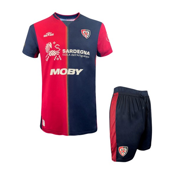 Maillot Cagliari Calcio Domicile Enfant 2024-25